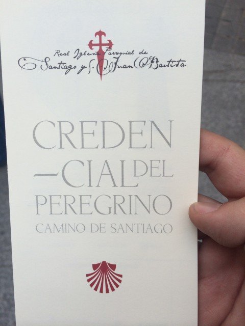 Credencial del Peregrino